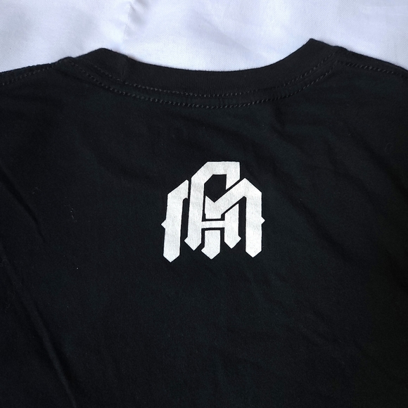 Into The AM Octopus Mech Robot Mobile Suit Pilot Men S Black Graphic Tee T-Shirt - Picture 4 of 5